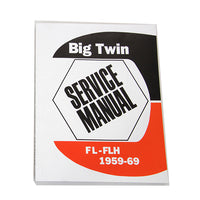 48-1718 - 1959-1969 FL Factory Service Manual by V-Twin