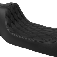 DRAG SPECIALTIES SEATS Predator III Seat - Extended Reach - Smooth - FLH/FLT '08-'24 4687A