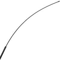 MOTION PRO Blackout Top Half Clutch Cable - +2-3/4" 06-2430