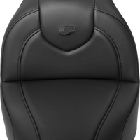 SADDLEMEN RoadSofa™ Seat - with Backrest - Black Stitch - FXBR/S '18-'20 818-31-187BR