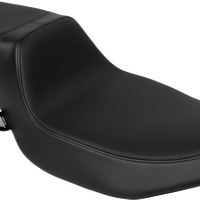 DRAG SPECIALTIES SEATS Performance Predator 2-Up Seat - Extended Reach - Solar Leather - Smooth - FLHX/FLTR '23-'24 4691E