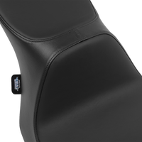 DRAG SPECIALTIES SEATS Predator III 2-Up Seat - Vinyl/Solar Leather - Smooth - FLT/FLH '23-'24 4690E