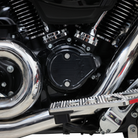 THRASHIN SUPPLY CO. Cam Cover - Gen 2 - Smooth - Black - M8 TSC-3028-1