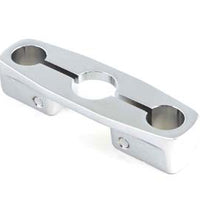 49-0315 - Chrome Plated Inline Triple Tree by V-Twin