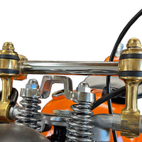 49-0824 - Brass Flanders Riser Kit by V-Twin