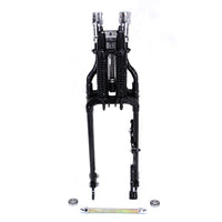 49-0839 - FLSTS Complete Inline Spring Fork Assembly Black by Wyatt Gatling