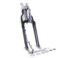 49-0844 - FXSTS Inline Spring Fork Assembly Black by Wyatt Gatling