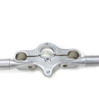 49-0955 - Spring Fork Offset Top Tree with Ears Satin Nickel Finish by V-Twin