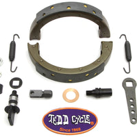 49-1673 - Spring Fork Front Brake Shoe Kit by V-Twin
