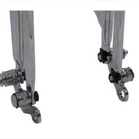 49-2412 - 18 Offset Spring Fork Assembly Chrome by V-Twin