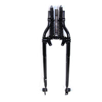 49-2420 - 22 Inline Spring Fork Assembly Black by V-Twin