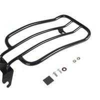 50-0063 - 7 Solo Luggage Rack Black by V-Twin