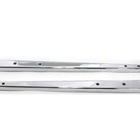 50-0929 - Chrome Bobbed Rear Fender Strut Set by Wyatt Gatling