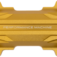 PERFORMANCE MACHINE (PM) Adapter - Gauge Relocation Kit - Gold Ops® 0208-2196-SMG
