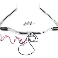51-0013 - Chrome Front Turn Signal Highway Bar by V-Twin