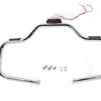 51-0017 - Chrome Front Turn Signal Highway Bar by V-Twin