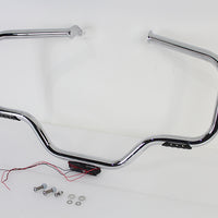 51-0017 - Chrome Front Turn Signal Highway Bar by V-Twin