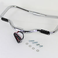 51-0021 - Chrome Front Turn Signal Highway Bar by V-Twin