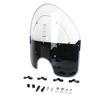 51-0378 - National Cycle Spring Fork Windshield Black by National Cycle