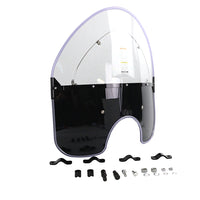 51-0378 - National Cycle Spring Fork Windshield Black by National Cycle