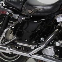 51-0851 - Chrome Rear Frame Bar Set by V-Twin