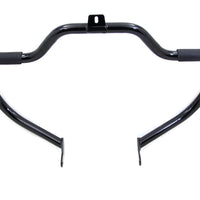 51-0870 - Black Front Engine Bar with Footpeg Pads by V-Twin