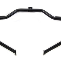 51-0871 - Black Front Engine Bar with Footpeg Pads by V-Twin