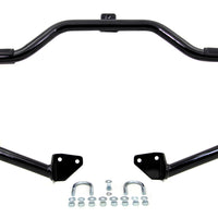 51-0872 - Black Front Engine Bar with Footpeg Pads by V-Twin