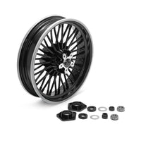 52-0012 - 16 x 3.5 x 36 Spoke Uni-Wheel Black by Duro