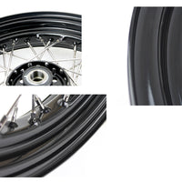 52-0448 - 16 KH Type Star Hub Wheel Black by V-Twin