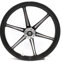 52-1477 - 21 inch x 2.15 inch Revolver Front Wheel Black Cut by Ultima