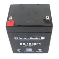 53-0444 - 12 Volt 5 AH Rechargeable Sealed Battery by V-Twin