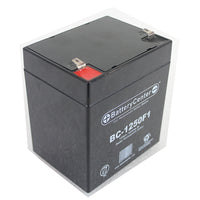 53-0444 - 12 Volt 5 AH Rechargeable Sealed Battery by V-Twin