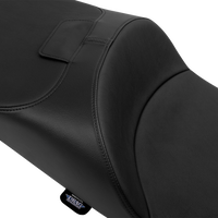 DRAG SPECIALTIES SEATS Extended Reach Freedom Seat - Vinyl - Smooth - FLT/FLH '09-'25 4696A