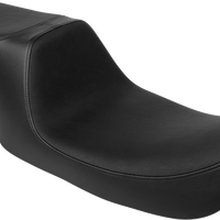 DRAG SPECIALTIES SEATS Predator 2-Up Seat - Vinyl - Smooth - w/o Backrest - FL '97-'07 4695A