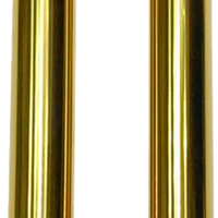 PRO-ONE PERF.MFG. Fork Tube - 49 mm - 23.75" - Gold TIN 105220G