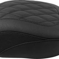 MUSTANG Wide Tripper™ Seat - Passenger - Black Stitching - FLT/FLH '23-'25 88511