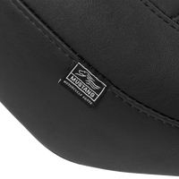MUSTANG Wide Tripper™ Seat - Solo - Black Stitching - FLT/FLH '23-'25 88503
