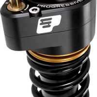 PROGRESSIVE SUSPENSION 944 Series Shock - 12.5" - 11" Ride Height - Ultra Low-QPS - Heavy Duty - Black/Gold 944-4019UL-QPS