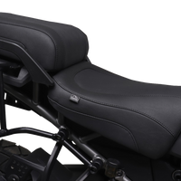 MUSTANG Adventure Touring Seat - Vinyl - Black - Pan America '21-'25 84810