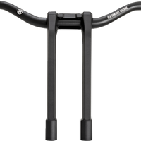 PERFORMANCE MACHINE (PM) Phatbar & Riser Kit - Internal Wiring - 11-1/2" - Black Ops 0208-2197M-SMB