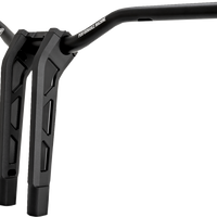 PERFORMANCE MACHINE (PM) Phatbar & Riser Kit - Internal Wiring - 11-1/2" - Black Ops 0208-2197M-SMB