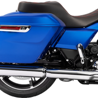 DRAG SPECIALTIES SEATS Forward Position Freedom Seat - Vinyl - Red Double Diamond Stitch - FLH/FLT '23-'25 4715D