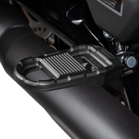 DRAG SPECIALTIES Adjustable Foot Pegs - Black RGK2-B001
