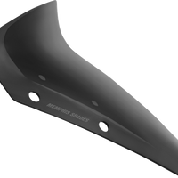 MEMPHIS SHADES Spoiler Windshield - 4" - Dark Black Smoke - FLHX MEP88810