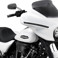 MEMPHIS SHADES Spoiler Windshield - 4" - Dark Black Smoke - FLHX MEP88810