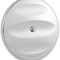 1014-0030 ARLEN NESS Scalloped Stage-1 Cover - Chrome 18-781