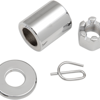 DS-190022 - DS-190022 - COLONY Axle - Rear - Chrome - Kit - 91-99 Dyna 9812-3