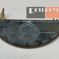 (SOLD) 50603-40, Harley Oval Footboards Set - Used