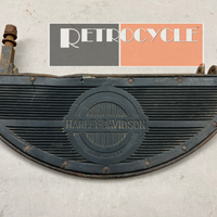 (SOLD) 50603-40, Harley Oval Footboards Set - Used